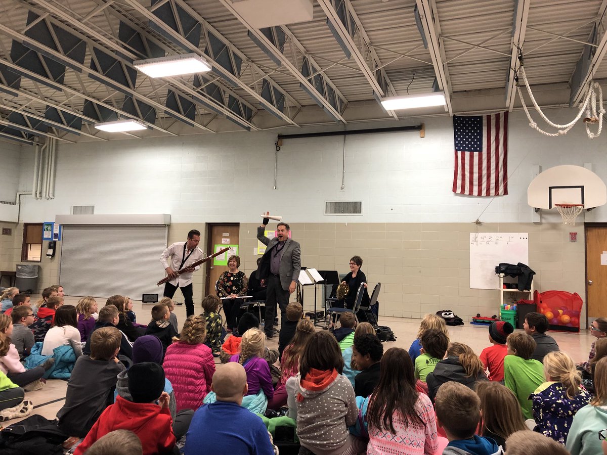 2 very successful days of children’s concert in Alexandria MN!  Thanks to <a href="/ClassicalMPR/">YourClassical MPR</a>  for sponsoring <a href="/ConcordiaWinds/">ConcordiaWindQuintet</a>  !