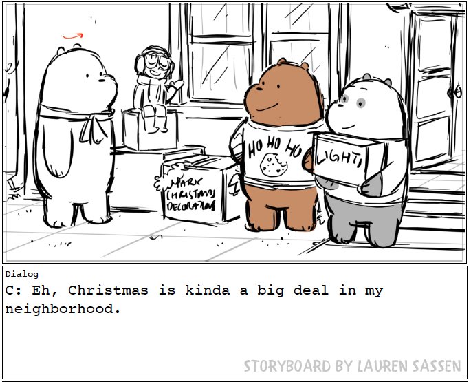 New WE BARE BEARS CHRISTMAS SPECIAL tonight! "THE PERFECT TREE" premieres at 7:30pm on @cartoonnetwork. Featuring a new song by @charlyne_yi ? 