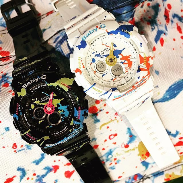 BabyGUK's tweet photo. Makin' a splash this #Friyay. 🎨 https://t.co/Gd9QJmRQ5u https://t.co/znshpHnldH