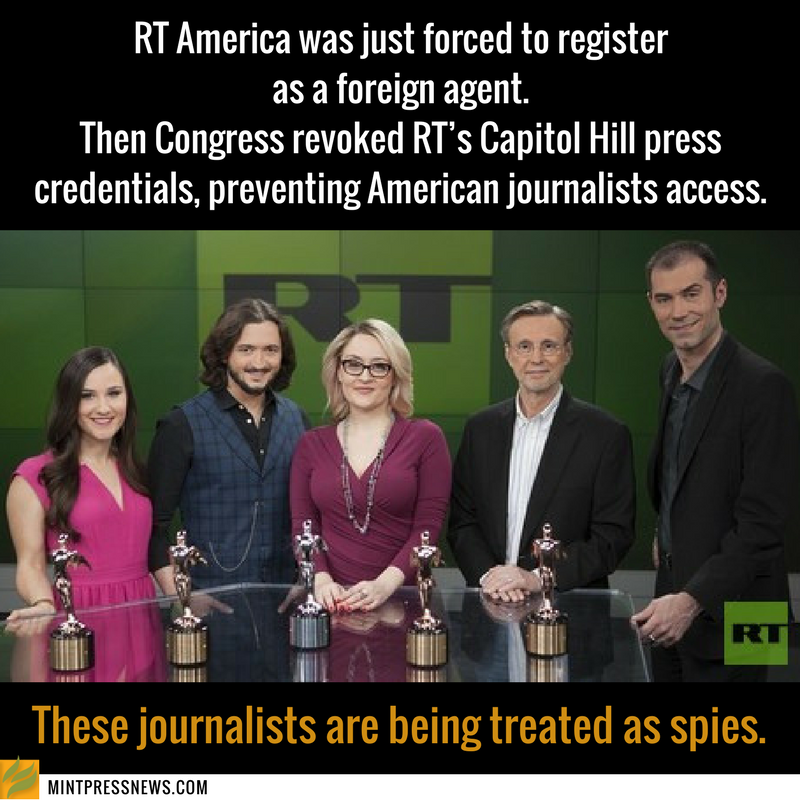 MintPressNews's tweet photo. It’s a slippery slope when it comes to censorship. First @RT_America. Are independent and alternative media outlets next?
@RT_com @LeeCamp @TabethaWatching @chrislynnhedges @chrislynnhedges @edshow @TyrelWatching @Thom_Hartmann @GovJVentura @kingsthings @WatchingSean https://t.co/7LoBnz8vNj