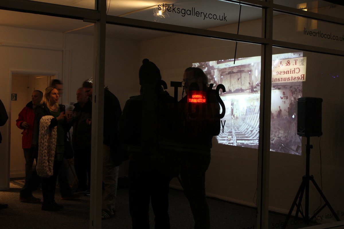 CaryDewi's tweet photo. @CaryDewi has created a new body of work #Ending which includes a large-scale video installation and panoramic photographic print @Live_Art_Local https://t.co/f5yqGYh9B8