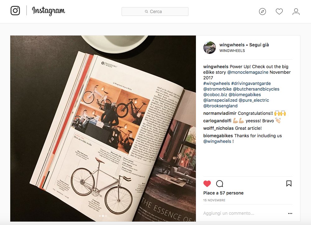 PEbikeclothing's tweet photo. The DIAMOND JACKET on Monocle Magazine!
Pure Electric is here displayed in the exclusive WING WHEELS E-Bike Store in Berlin.
Proud to be on @MonocleMag and in @wingwheels! #ebike #designmagazine #ebikeclothing #pure_electric #diamondjacket #press #design #ebikestore https://t.co/Q3yX0TsVnA