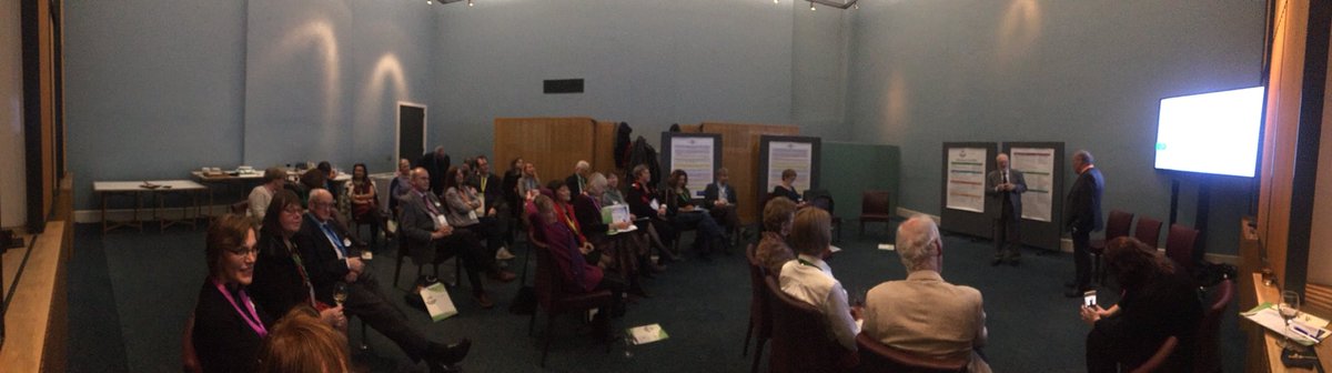 CAIPEUK's tweet photo. A captivated audience with CAIPE president and Co-founder Mike Carmi. Celebrating 30 years of CAIPE. #caipe30 #ipe #interprofessional #celebratingteamwork https://t.co/PNyWXNFGXi