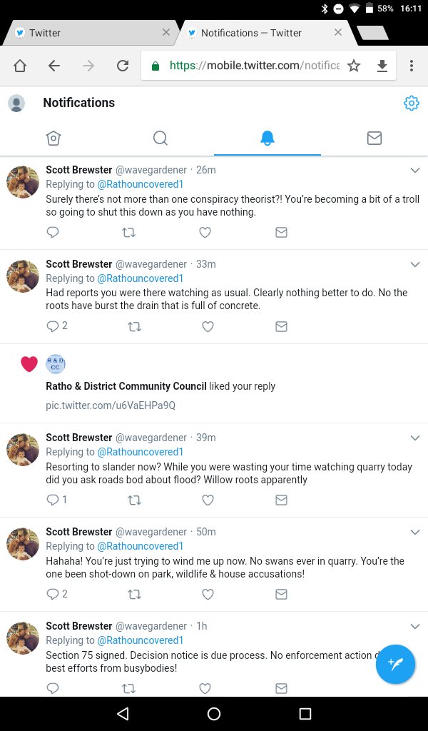 Rathouncovered1's tweet photo. @GMacdonaldMSP @citizentommy @edinburghpaper @edinb  Scott brewster reckons there was never swans in Craigpark Quarry https://t.co/uy4Ag8SHaD