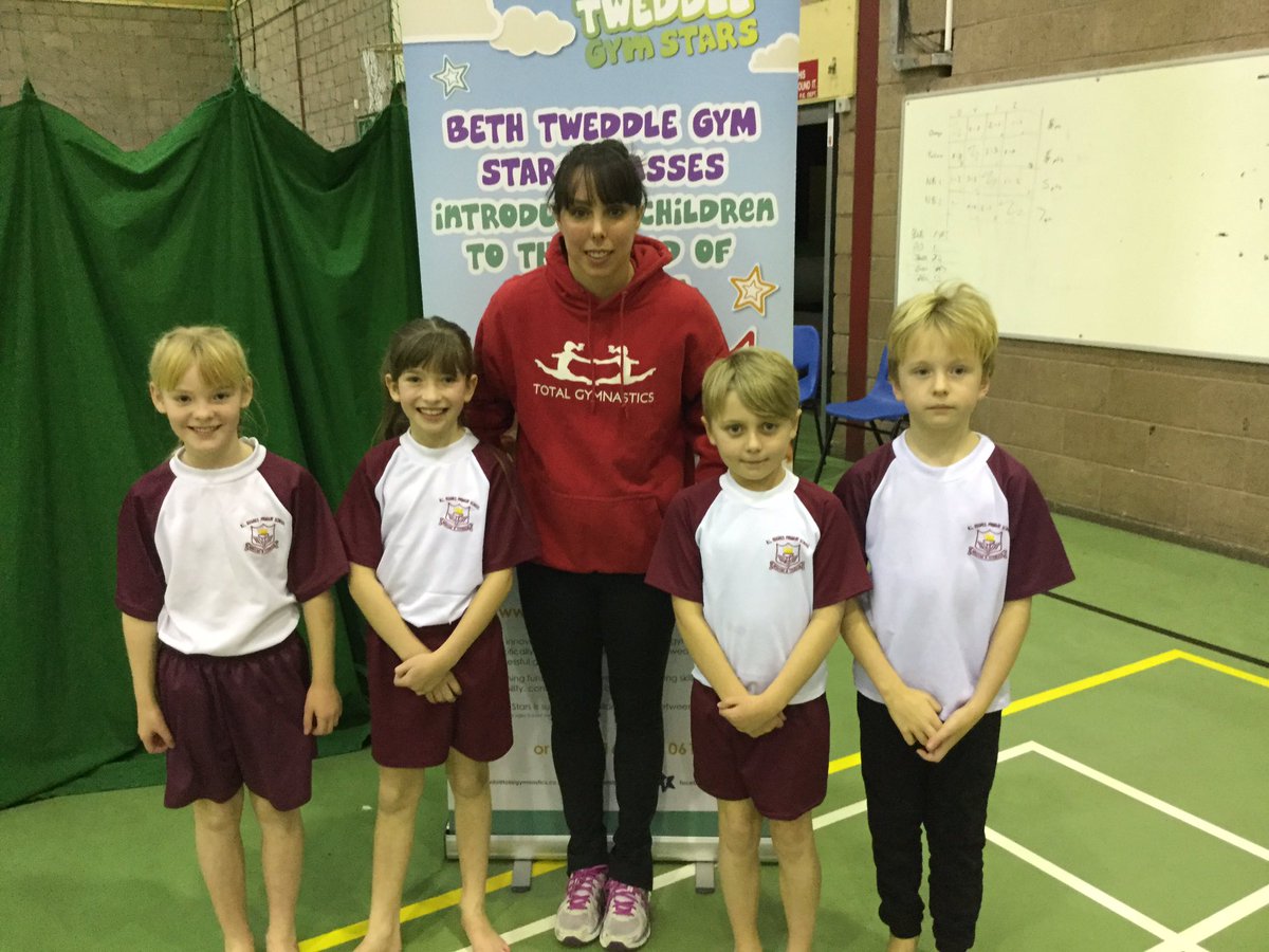 rlhughesAIM's tweet photo. Some of children got to meet Beth Tweedle today🤸‍♂️🤸‍♂️ https://t.co/0UW6Iq7MrU