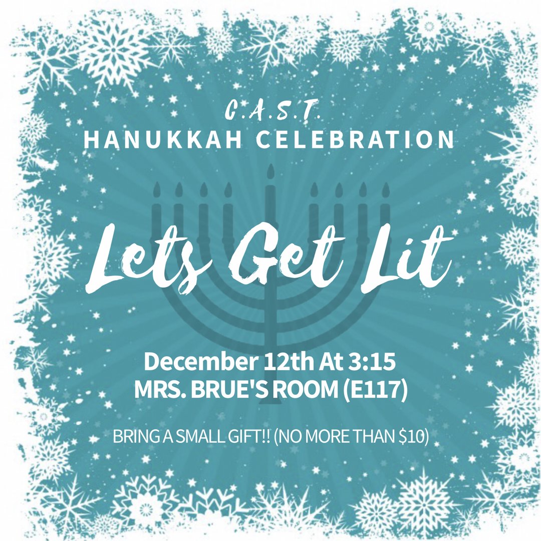 PCNCAST's tweet image. "Let's Get Lit" for our December meeting and remember to bring a small gift if you want to play 'Dirty' Santa!! Hope to see everyone there!!