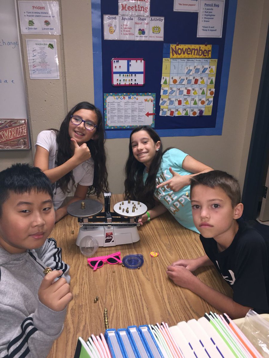 Saigling5th's tweet photo. Science stations about properties of matter. https://t.co/7pxpwSS8Uj