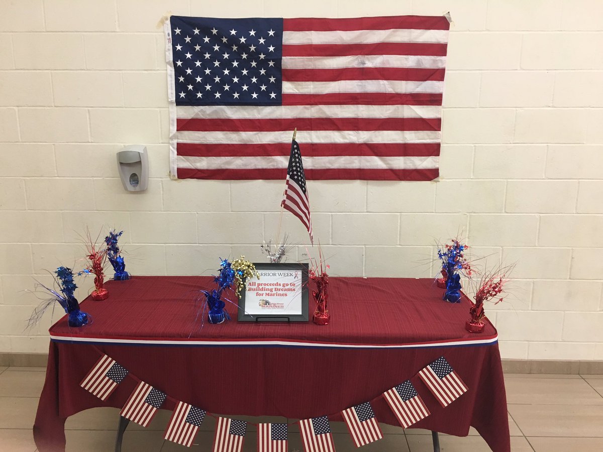 STUDENTS AND STAFF: Warrior Week merchandise will begin preorder sales next Wednesday during lunches! Bring money and enthusiasm to the table right outside the cafe!🇺🇸🇺🇸