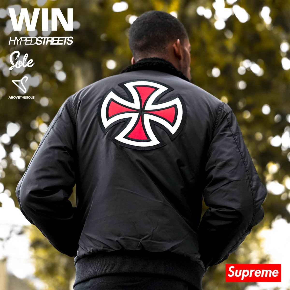 supreme independent bomber jacket シュプリーム | www.jarussi.com.br