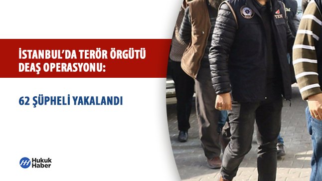 İstanbul’da Terör Örgütü DEAŞ Operasyonu: 62 Şüpheli Yakalandı

hukukhaber.com.tr/istanbulda-ter… 

#hukuk #haber #İstanbul #DEAŞ