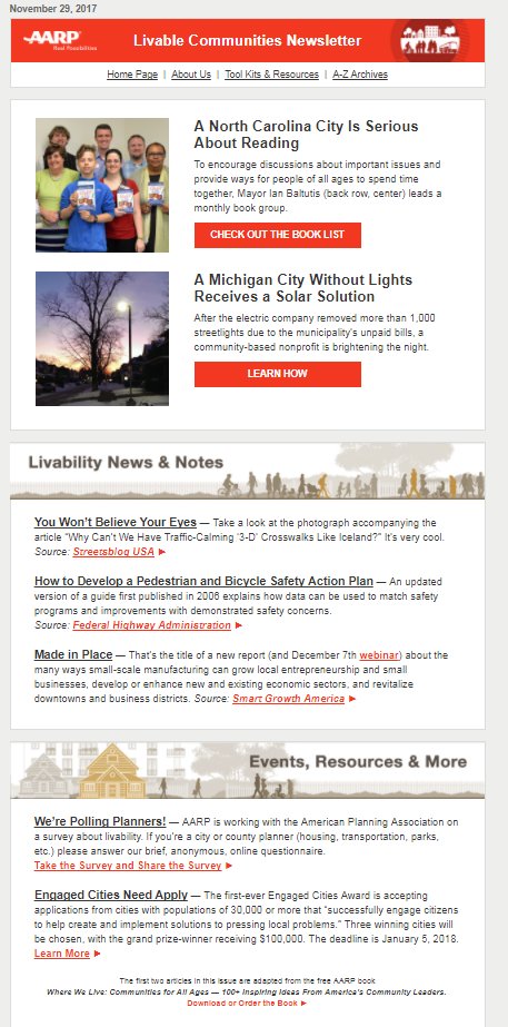 ICYMI: This week's e-news! This issue: Mayor's book club in NC, solar solutions in Mich., 3-D crosswalks in Iceland, bicycle safety plans, APA/AARP livability survey, engaging citizens &amp; more: spr.ly/6010DEeAO