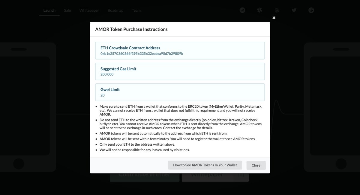 AmorCoin's tweet photo. Instructions on how to purchase AMOR in our ICO https://t.co/I0pQpGGQwF