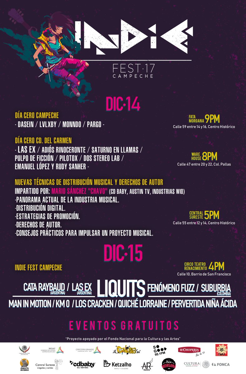 Indie Fest Campeche tweet media