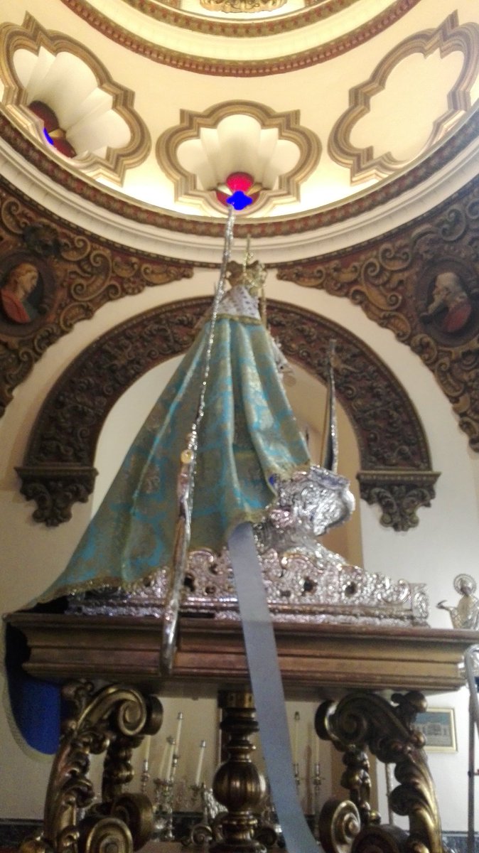 pepingonzales's tweet photo. La virgen del valle de Écija 
Vestida para la inmaculada https://t.co/rOnrI3NXJh