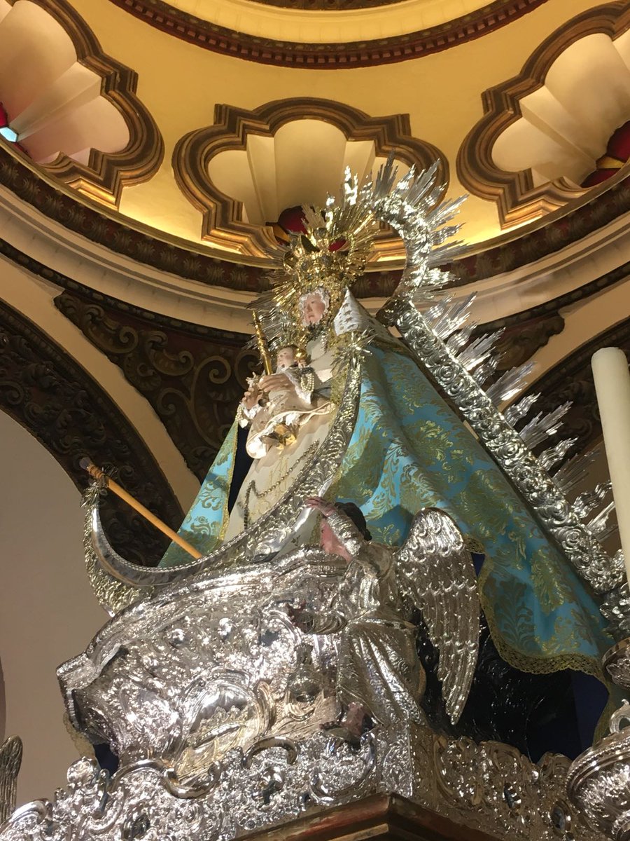 pepingonzales's tweet photo. La virgen del valle de Écija 
Vestida para la inmaculada https://t.co/rOnrI3NXJh