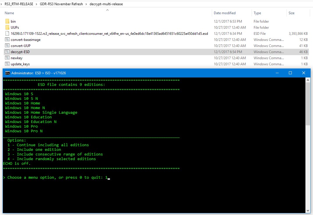 wzorINFO's tweet photo. 📢Windows 10, Ver 1709, Refresh Nov 2017, #Redstone_3 aka #FallCreatorsUpdate or #FCU
🚩#FCU build 16299.15.rs3_release.170928-1534 + #CumulativeUpdate #KB4048955 = Refresh RTM-GDR build 16299.64
📌ALL Languages ESD-> https://t.co/RbYVz5bTa9
📌ESD decrypt: https://t.co/Ys4DIjOeZb https://t.co/iBHeZiyKJv