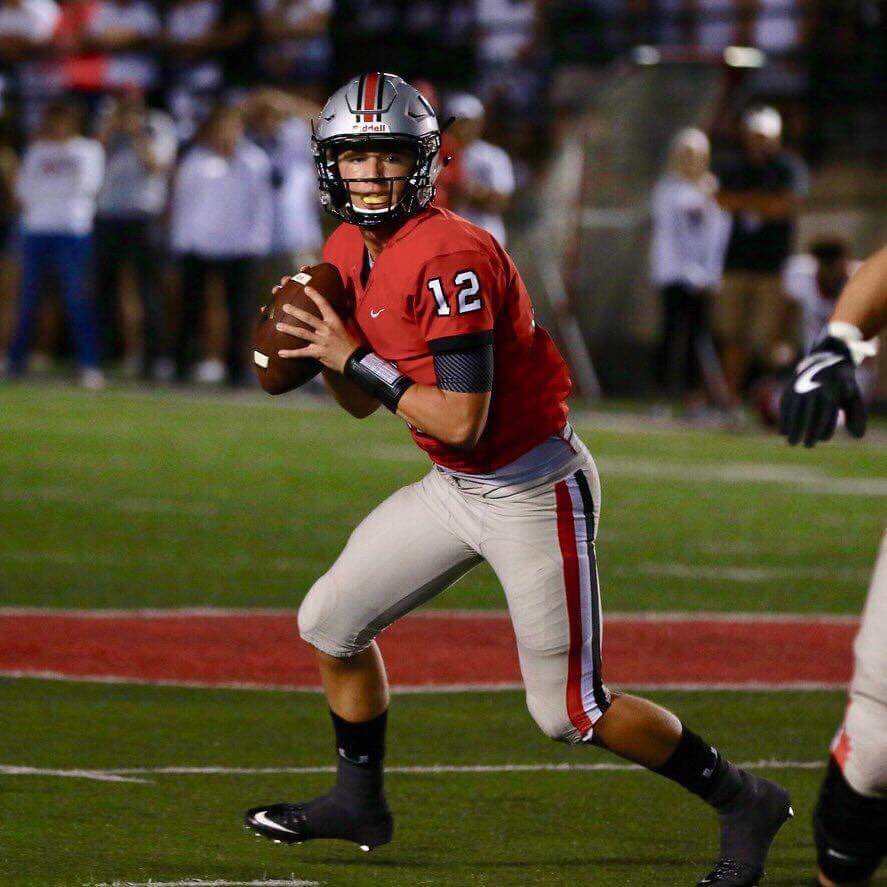 PeytonLThompson's tweet photo. STATE DAY‼️ I Love My Team. Get To Go Out Together With The U On The Side Of Our Helmets One Last Time. All Glory To God. Blessed. #KevStrong #ThinkGold https://t.co/hxEckpJwLy