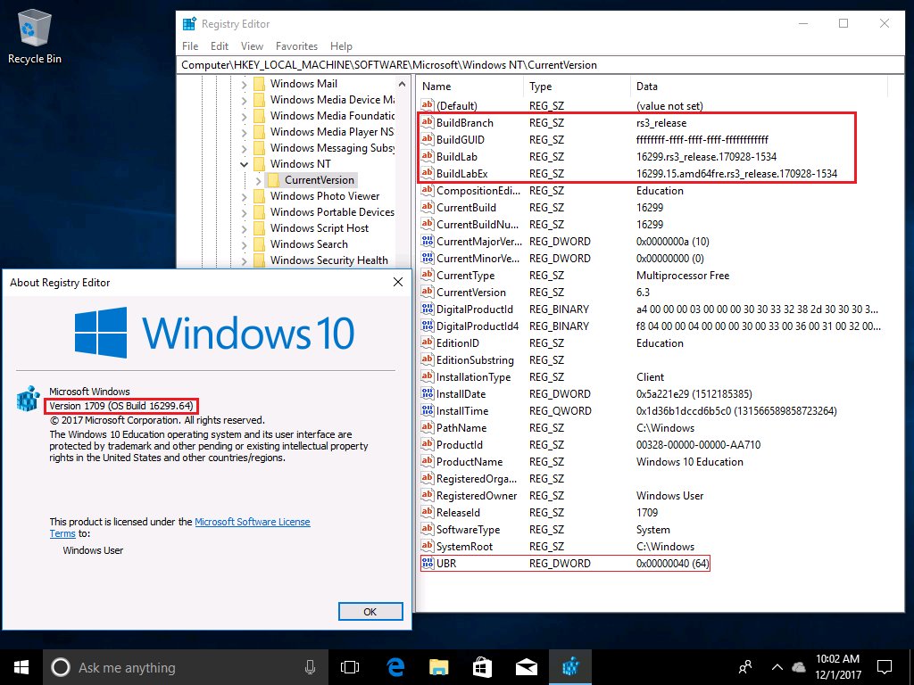 wzorINFO's tweet photo. 📢Windows 10, Ver 1709, Refresh Nov 2017, #Redstone_3 aka #FallCreatorsUpdate or #FCU
🚩#FCU build 16299.15.rs3_release.170928-1534 + #CumulativeUpdate #KB4048955 = Refresh RTM-GDR build 16299.64
📌ALL Languages ESD-> https://t.co/RbYVz5bTa9
📌ESD decrypt: https://t.co/Ys4DIjOeZb https://t.co/iBHeZiyKJv