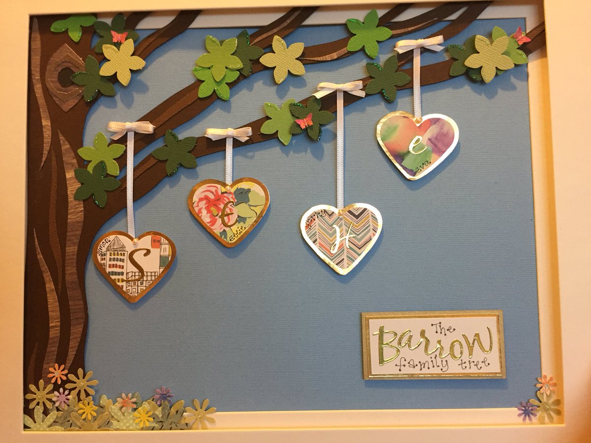 CrocCraft's tweet photo. #FamilyTree #ChristmasGift #ChristmasPresent #Handmade #Papercraft https://t.co/kk69fvU2ce