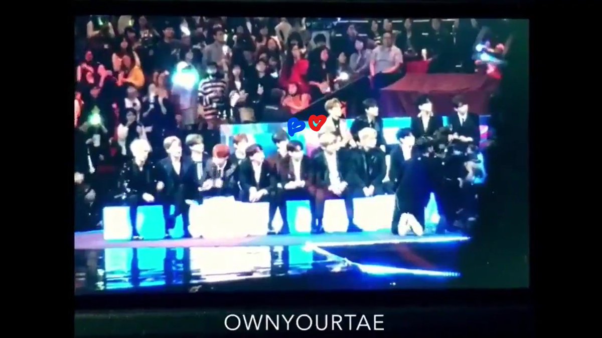 —; Taehyung sliding next to Jungkook at MAMA.  [2015-2017]