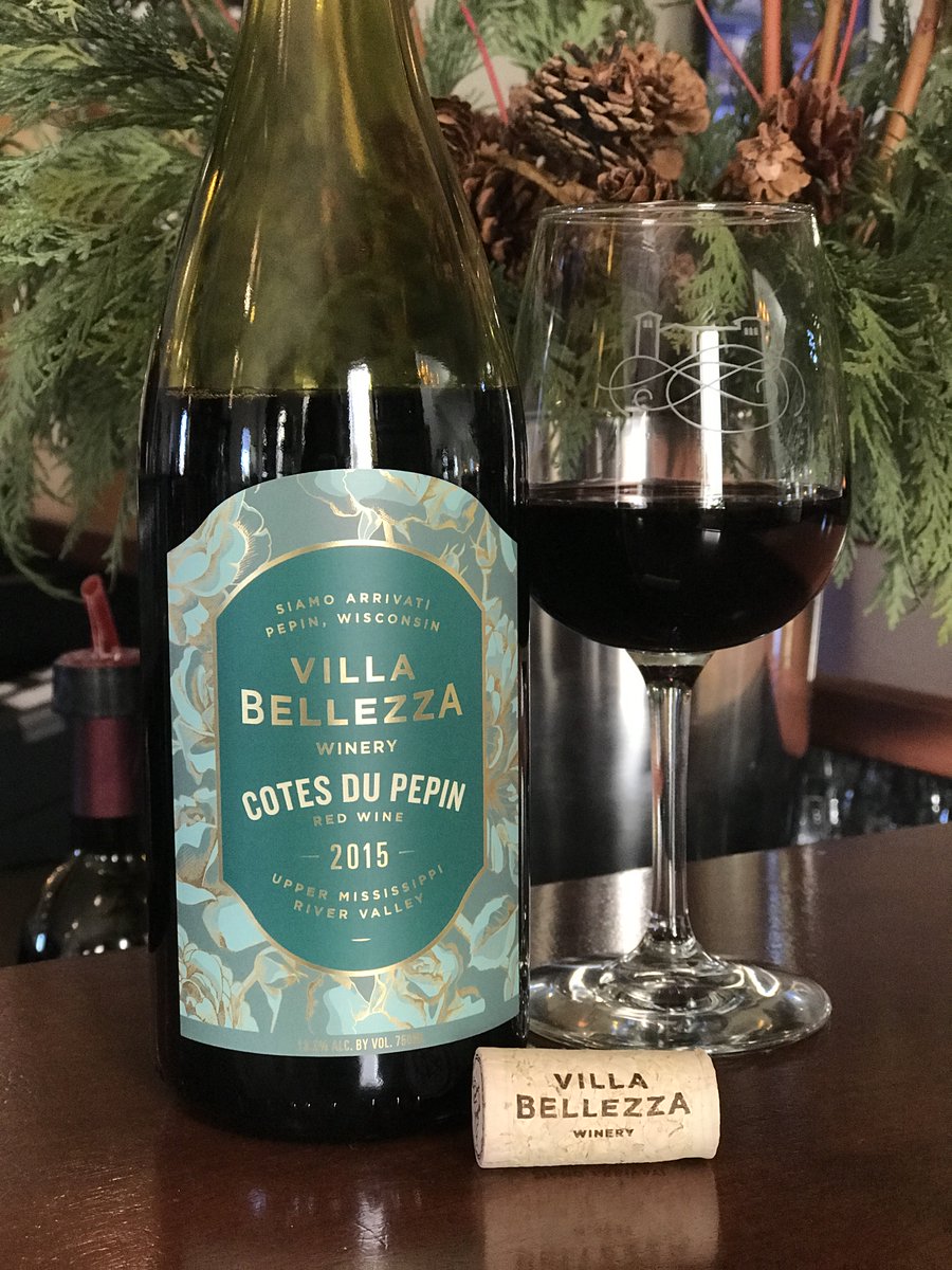 Introducing the latest release of our most popular and award-winning wine - Cotes du Pepin Red 2015! Medium-bodied, aromas of blackberry, ripe cherry, and fresh herbs, soft on the palate with a long, gentle finish. Come by for a complimentary taste!