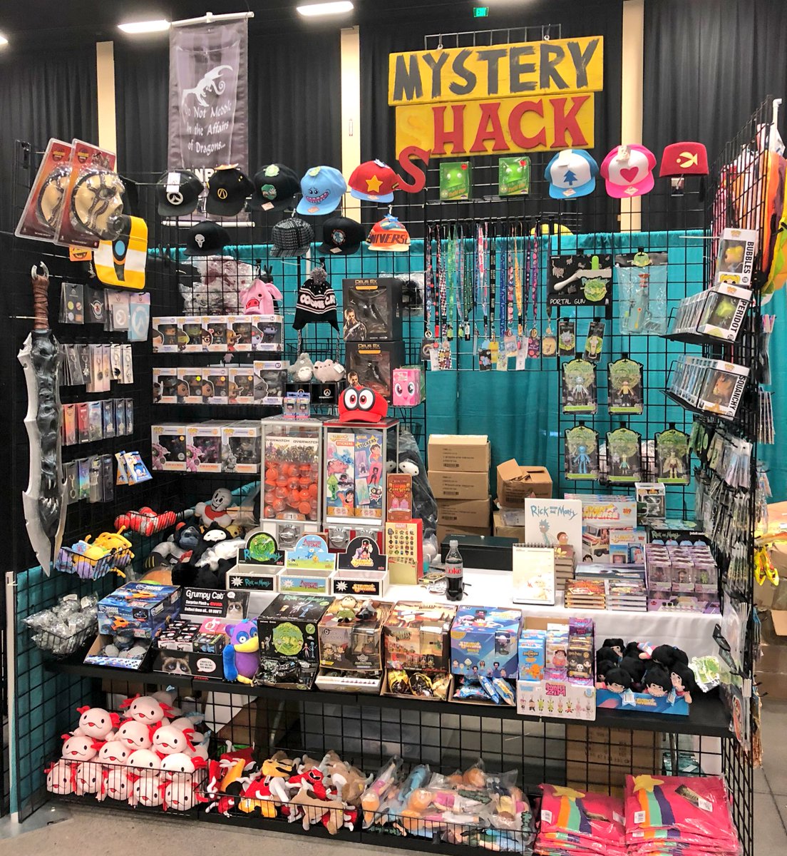 TheMysteryofGF's tweet image. Phenomenal official merch. 
Itty bitty display space.