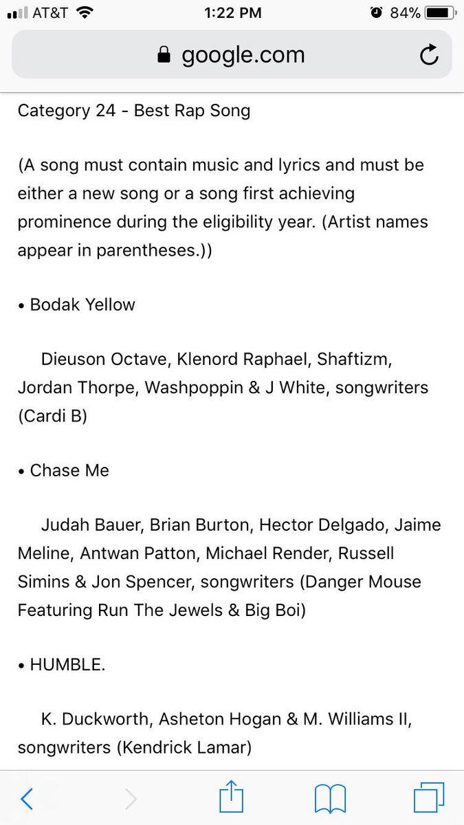 TheRealDRQ's tweet photo. @EosBuddy @XXL Also the award wouldn’t go to her bc she’s not the writer for the song, but you know who is????  Kodak bc it’s his beat https://t.co/GMdLHIPUDz