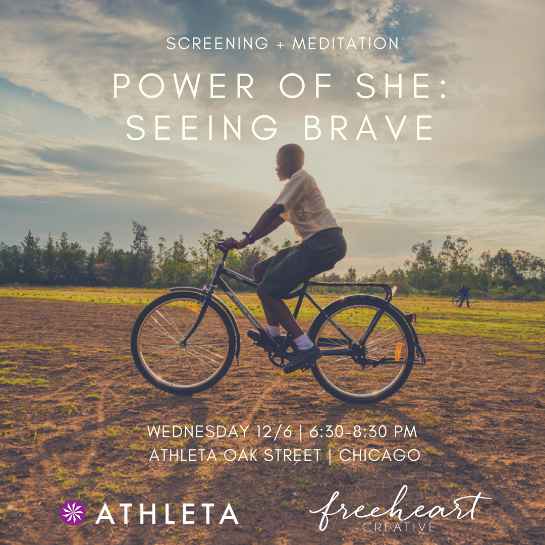 freeheartctv's tweet photo. ONE week till #SeeingBrave screening with @Athleta! Still a few spots left! https://t.co/EIerh2Ky7H https://t.co/6E2zmtfDKH