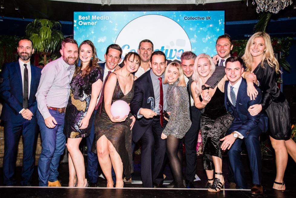 luce_on1's tweet photo. We cleaned up at the IPAs stealing the top 4 awards including Best Media Owner. So proud of us right now!! @CollectiveUKsay @The_IPA https://t.co/7uy79MnFK3