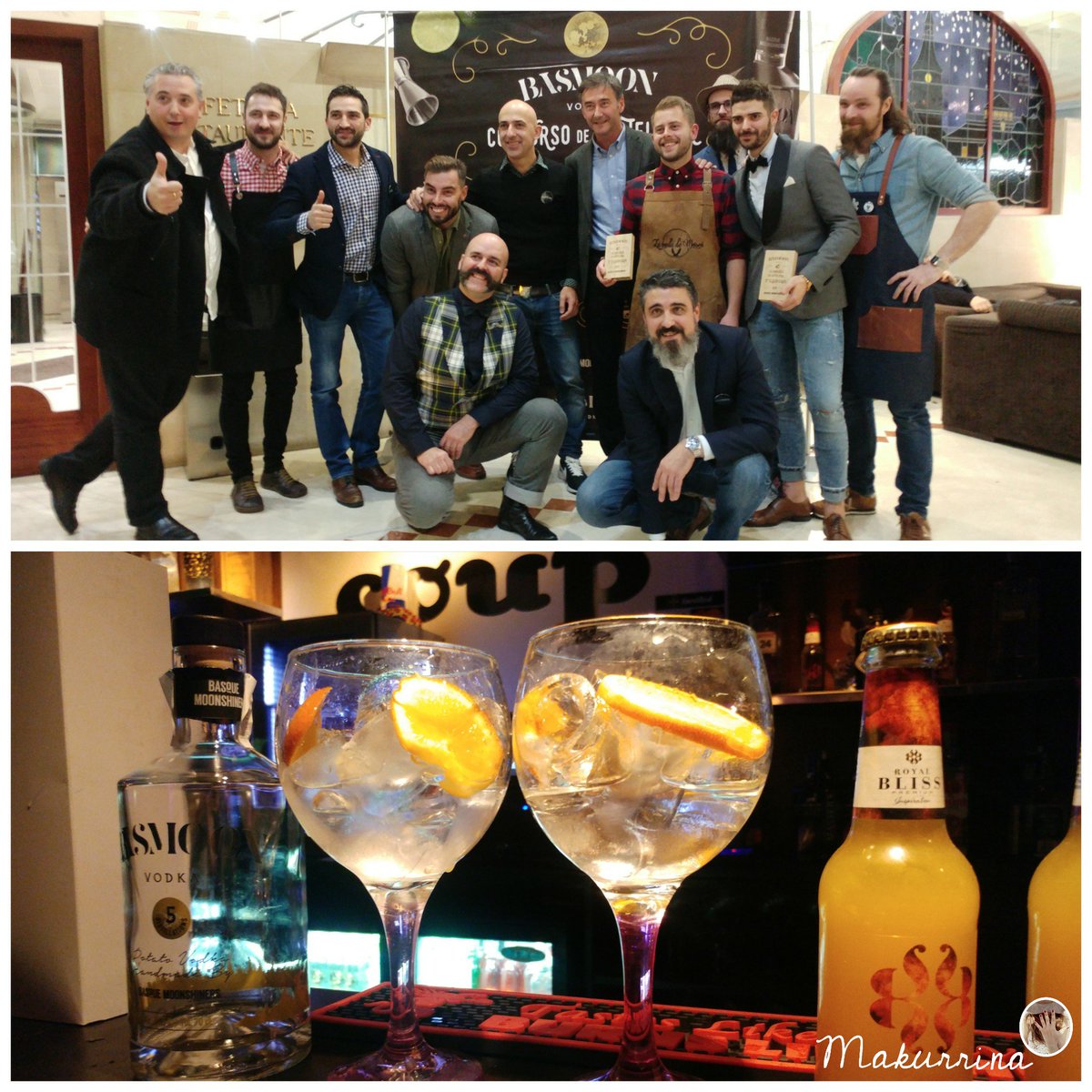 makurrina's tweet photo. El lunes estuvimos en la Final del II Concurso de Coctelería de @basmoonvodka con los #BasqueMoonshiners y #RoyalBliss de @CocaCola_es  el @CiudadDeVitoria
¿Quieres conocer todos los detalles?
Pasaos por mi blog:
/2017/11/ii-concurso-de-cocteleria-basmoon.html https://t.co/YWV1QjBVYV
