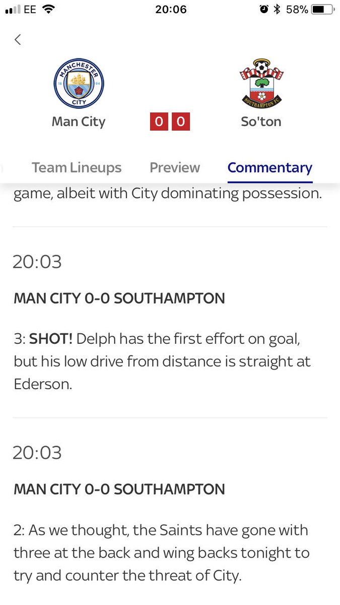 Swanborough888's tweet photo. Why is Delph taking a shot at his own keeper? #saintsfc 😂 #PoorCommentary https://t.co/d4UrJnHAqB