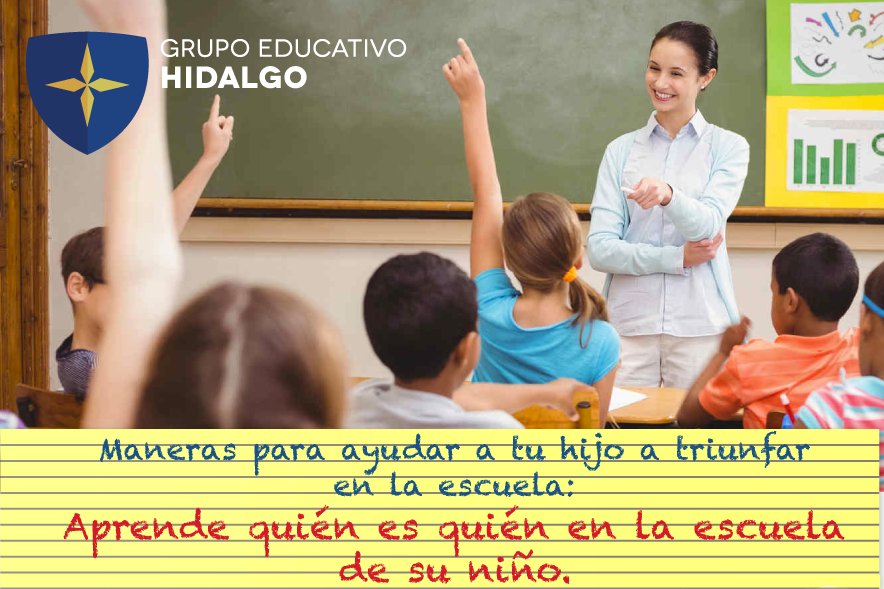 En la escuela de su niño hay muchas personas dedicadas a ayudarlo a aprender, crecer social y emocionalmente, y transitar por el ambiente escolar. Quién es quién en la escuela de su niño es una lista selecta sobre el personal docente