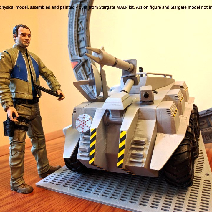 atlantistvru's tweet photo. #3D #Printed #MALP #Model #Kit by #StargateGateBuilder +#Stargate &amp; #RodneyMcKay #actionfigure. https://t.co/oNNLJXQmE9 #SG #MobileAnalyticLaboratoryProbe #SGA #Rodney #McKay #Gate #Gatebuilder @SGAGateBuilder https://t.co/iNWO0KPEo3