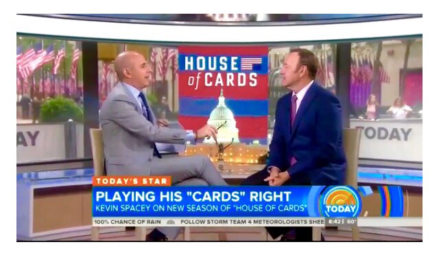 ChatByCC's tweet photo. KARMA...Oops! 😂
Remember when PERVERTS Matt Lauer
and Kevin Spacey
Trashed Talked President @realDonaldTrump’s White House? 

Watch https://t.co/kgHVajLeDr https://t.co/W3kGH40a6j