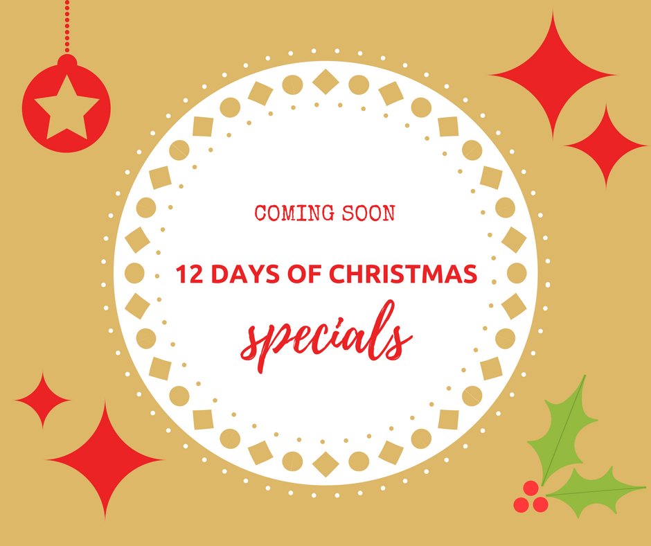 The_LASSI's tweet photo. Gear up for @The_LASSI's 12 Days of Christmas, featuring limited time only #specials! Coming in December! Stay tuned for details. #12daysofchristmas #lassiskin #thelassi https://t.co/BiiemY1bfm