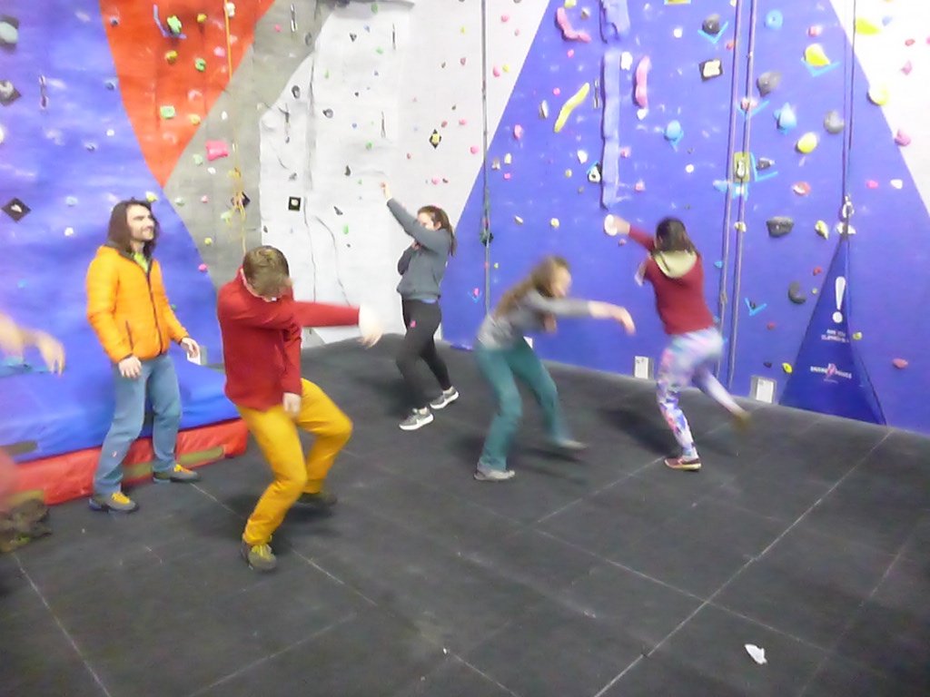 AlanHalewood's tweet photo. An very active day with @WHC_UHI #SOAS students today @youricefactor I was running a @Mountain_Scot #FUNdas1 #rockovers #handholds #footholds #WarmUp @the_AMI https://t.co/OOwUNQTR4e