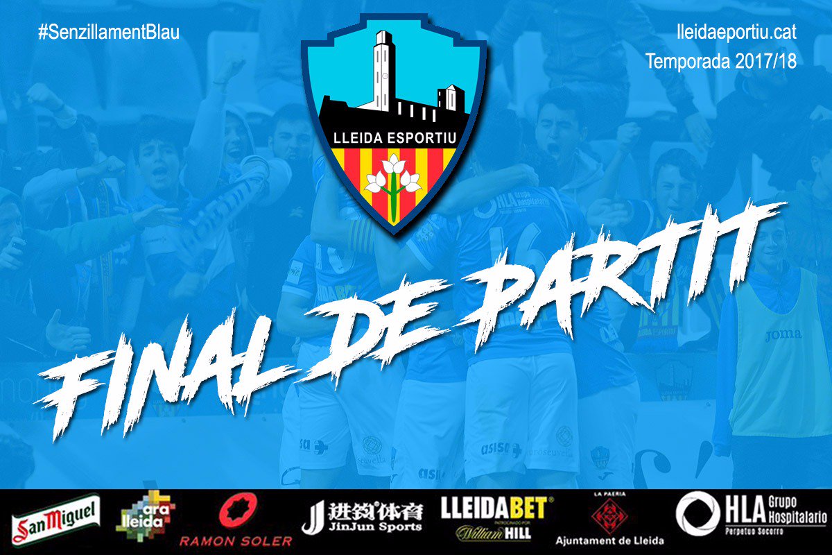 Lleida_Esportiu's tweet image. Final del partit a Anoeta! El Lleida Esportiu es classifica per la següent ronda de la Copa del Rei!!!! Visca el Lleida!

@RealSociedad 2 - 3 #LleidaEsportiu 

#CopaDelRey #SenzillamentBlau
