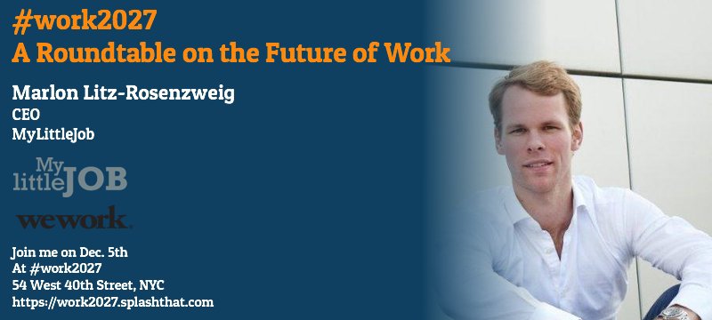 marlongodot's tweet photo. Join us and #Google, #WeWork, #Deloitte, #TheMuse at a panel about the #futureofwork #work2027 #lifelongtogig #bryantpark #breakfastpanel #mylittlejob @shivar @AlexisTryon @Grant27 @APstartup @abbyellin @jessicalawrence @DRFineman https://t.co/oOpC6cftVu