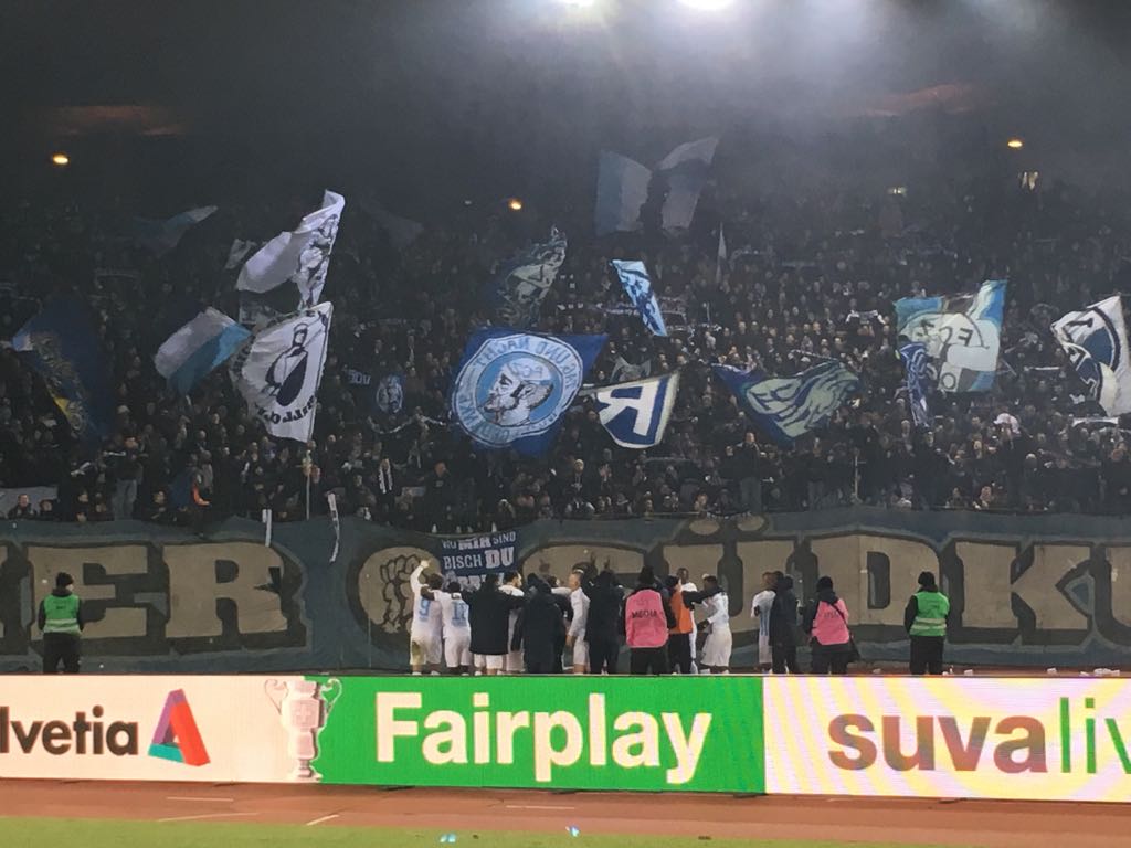 fc_zuerich's tweet photo. Es ist geschafft der #FCZ gewinnt einen verrückten Cup-Krimi gegen den FC Thun mit 4:3 und steht im Halbfinale! https://t.co/VSmeTp9Twf