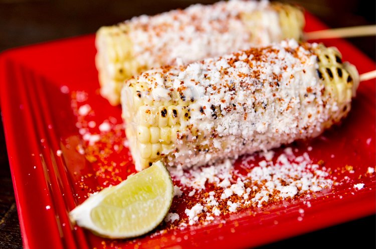 OnlyAtTeKila's tweet photo. Wanna hear a corny joke? Neither do we, but our Elote is definitely worth talking about 😜  Experience it for yourself at any of our locations and be sure to pair it with our Happy Hour cocktails for the perfect kick. https://t.co/6VI3t4Q1RV