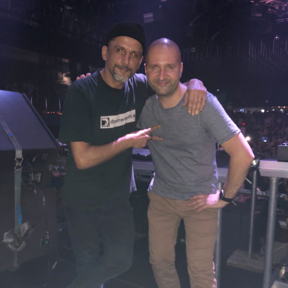 marioranieri's tweet photo. @ciscoadvent and me at @apokalypsa last saturday 🤘🏻 #marioranieri #theadvent #hardtechno #schranz #techno #festival #party #rave #mainstage #brno #bobycentrum #apokalypsa https://t.co/vxF9EGnAyv