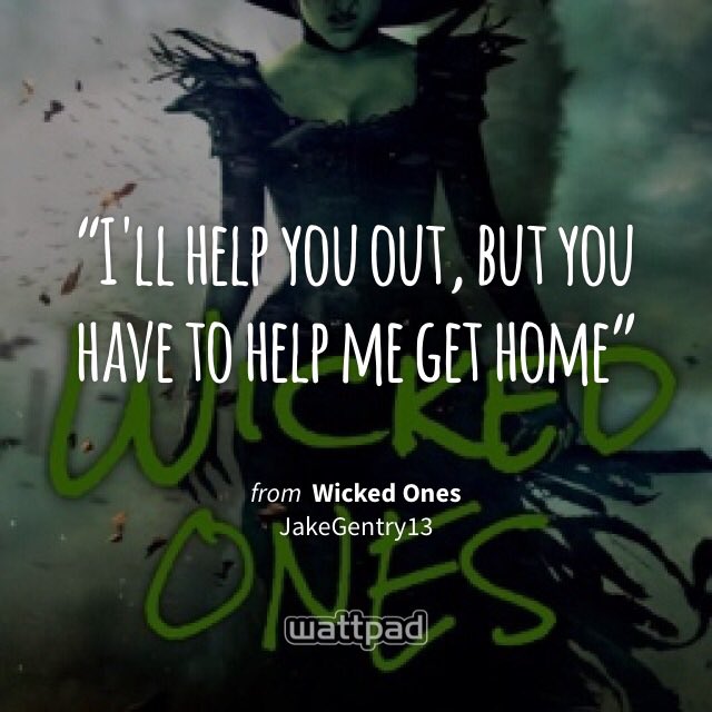 BooksJake's tweet image. Check out my newest project,  Wicked Ones! On Wattpad now!
