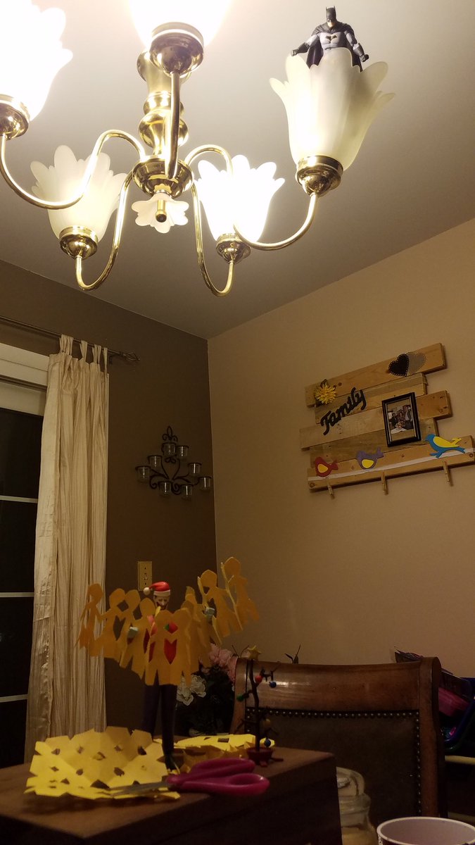 rockmaster9001's tweet photo. #Joker's latest imitation of #elfontheshelf. #jokerontheshelf https://t.co/n6138agJ7I
