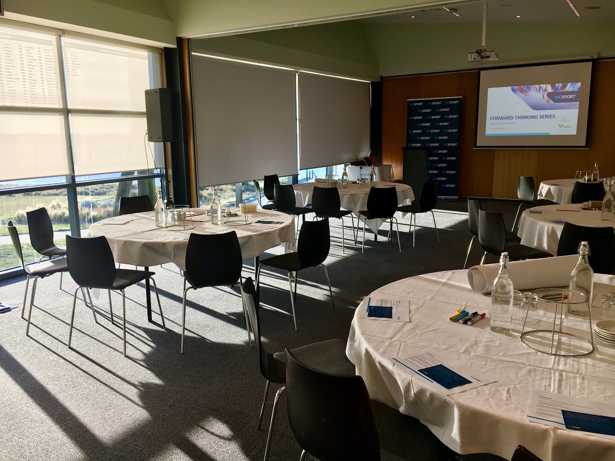 vicsportAU's tweet photo. Up early this morning at Lifegaurds@200 in Port Melbourne for the Ignition Workshop, first event of the 2017/18 Forward Thinking Series w @VicHealth. For more info on the series https://t.co/rtjFNmYASh #VSfwdthinking https://t.co/y0ofT2OjTa