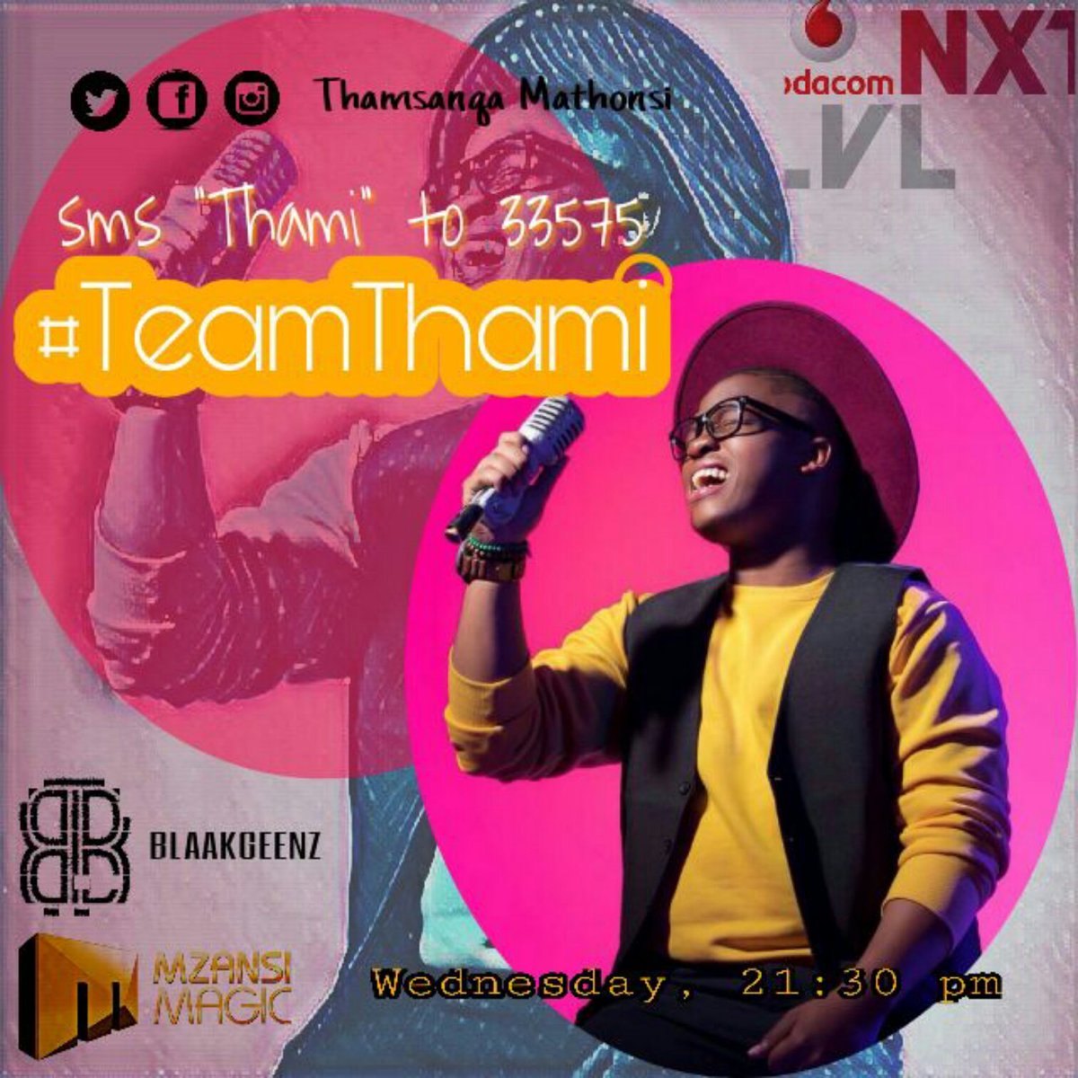 ThandekaZondi_'s tweet photo. Please vote for Thami! 🙏 @ThamsanqaMatho2
#VodacomNxtLvl
#Colgatesmile 💙 https://t.co/YmEmFnWv2I