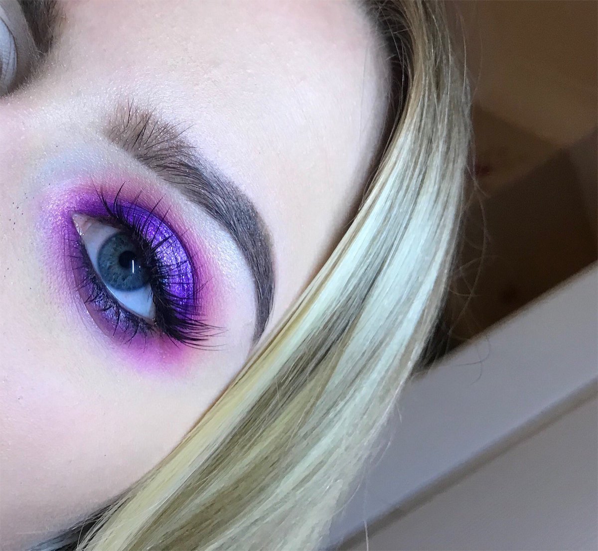 princesscl4ir3's tweet photo. Using all @ABHcosmetics products and one @juviasplace palette 💜 https://t.co/BzZqjKVfVa