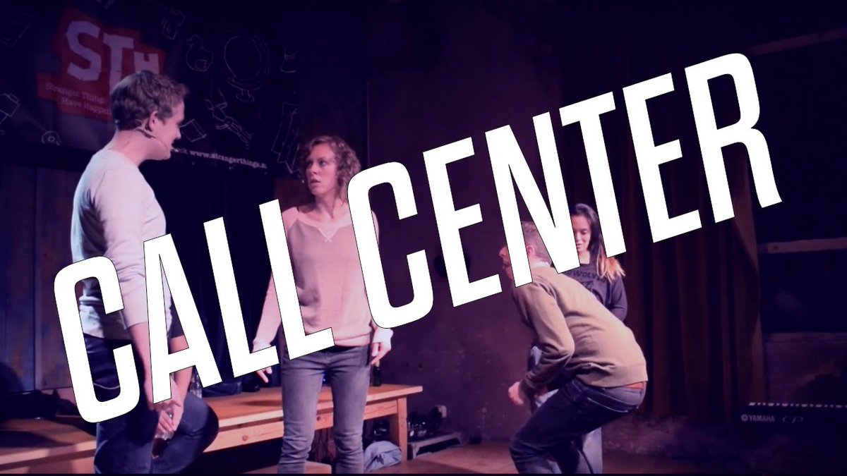 An unfortunate accident has made someone very late for his job at the call center. youtu.be/Cmsx1cR3DOE #improv #comedy #callcenter #whyareyoulate #sthh #groningen