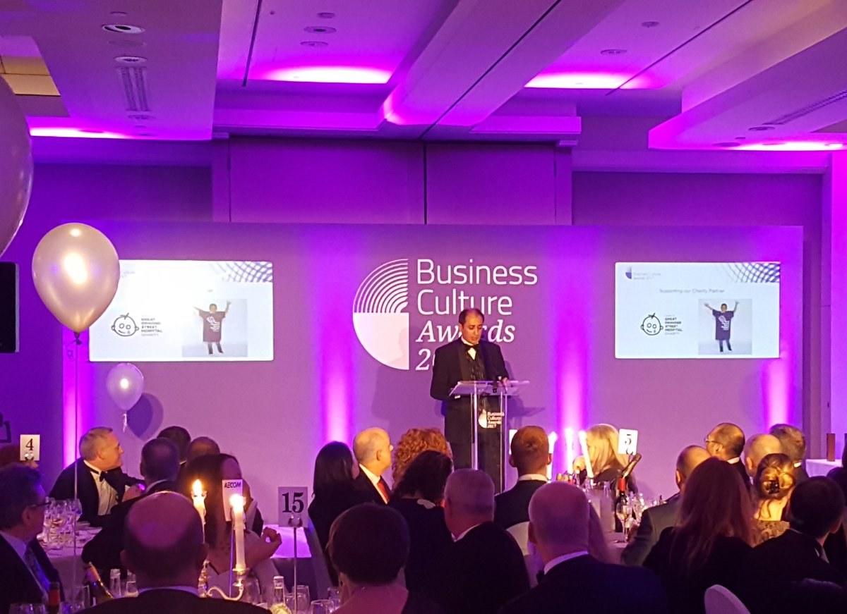 bizcultureawds's tweet photo. Our Charity Partner Great Ormond Street Hospital Charity, @_ali_mohammed sharing insights on the amazing work that goes on at GOSH @GOSH_HROD #BCA17 https://t.co/sIuAXMNnTl