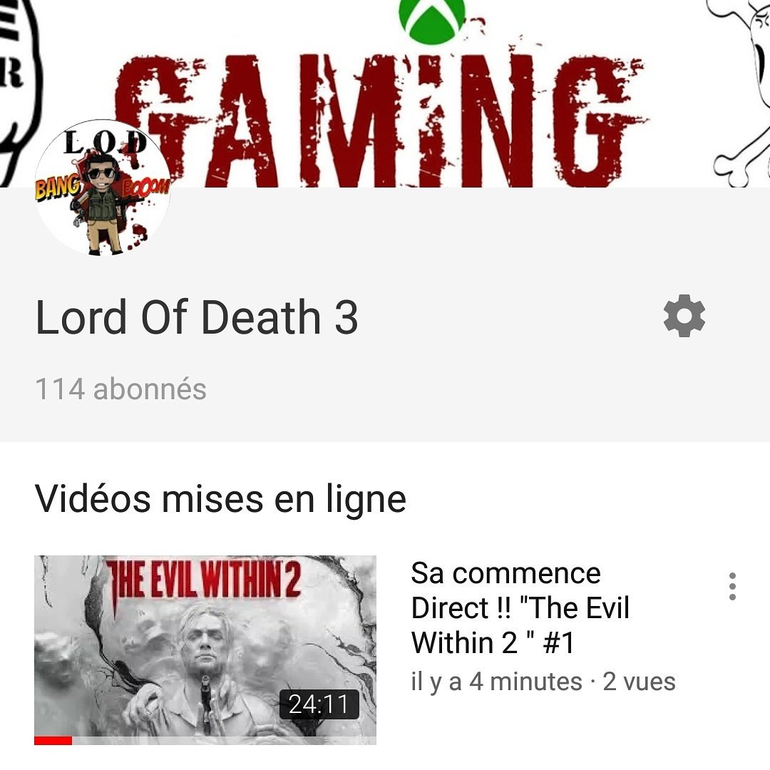 Lord_OF_Death_3's tweet photo. Coucou tout monde aujourd'hui nouveau Lest's Play sur The Evil Within bonnes vidéo a vous tous 😀 #gaming #YouTube https://t.co/5Hx50oHD2v