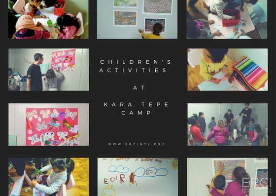 ERCIntl's tweet photo. This month at Kara Tepe Hospitality Village, we have created a Child-Friendly Space. Visit our @instagram profile to see more photographs of our most recent activities. User name: ERCINTL #RefugeesGr #KaraTepe #Lesvos https://t.co/e8COTVHMuk